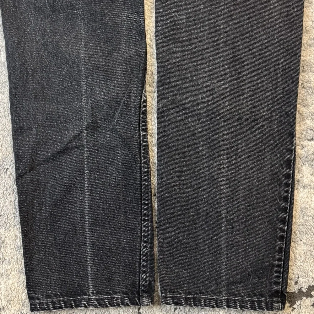 Vintage 1990s Levis 505 Mens Jeans 34x34 Black Made In USA